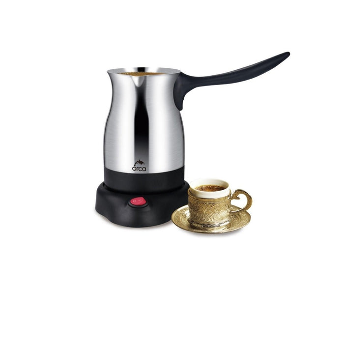 Orca Turkish Coffee maker 1000W 300ml – Silver