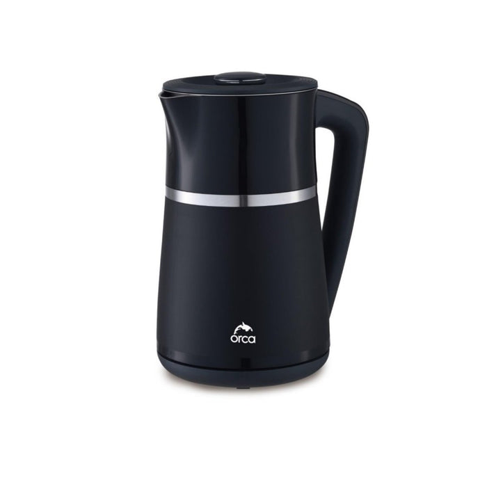 Orca - Cool touch digital Kettle 2200W - Black