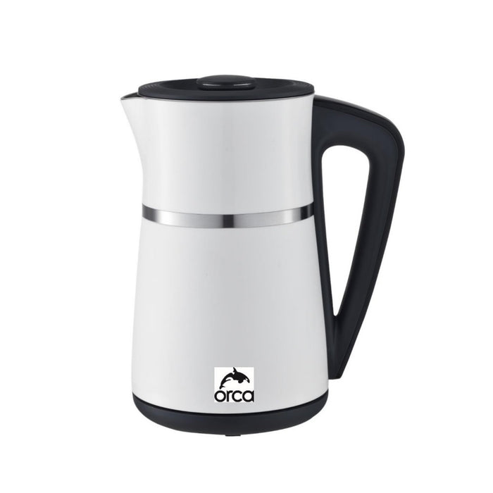 Orca - Cool touch digital Kettle 2200W - White