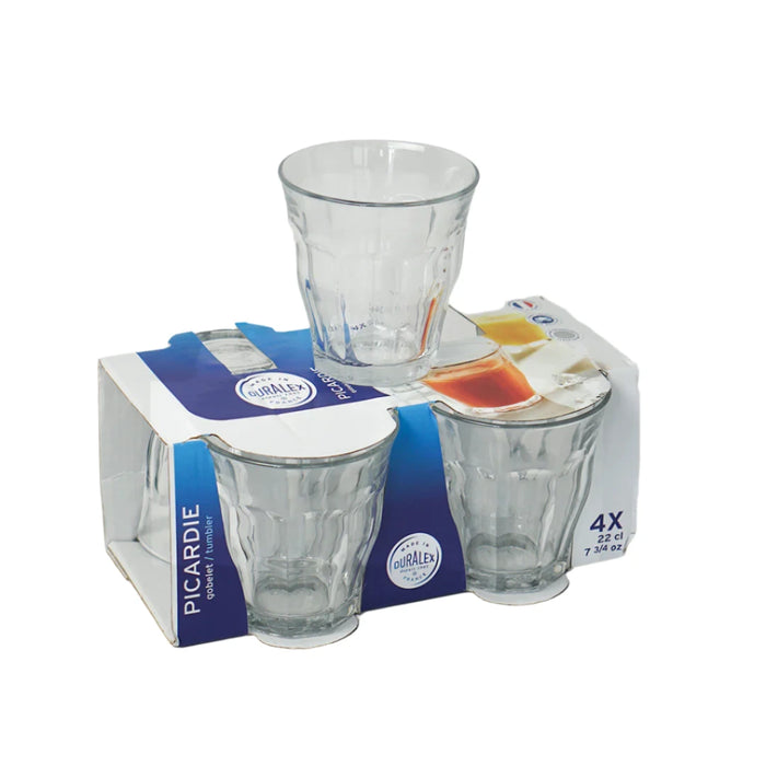 Duralex - Le Picardie  Clear Tumbler,  85 ml Set of 4