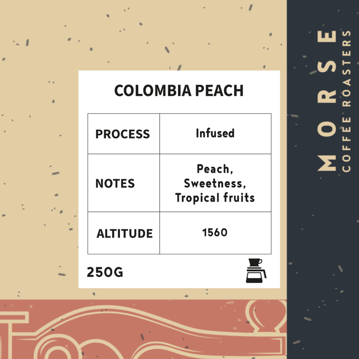 Morse Roastery - Colombia Peach Infusion , 250 g  filter  Preparation