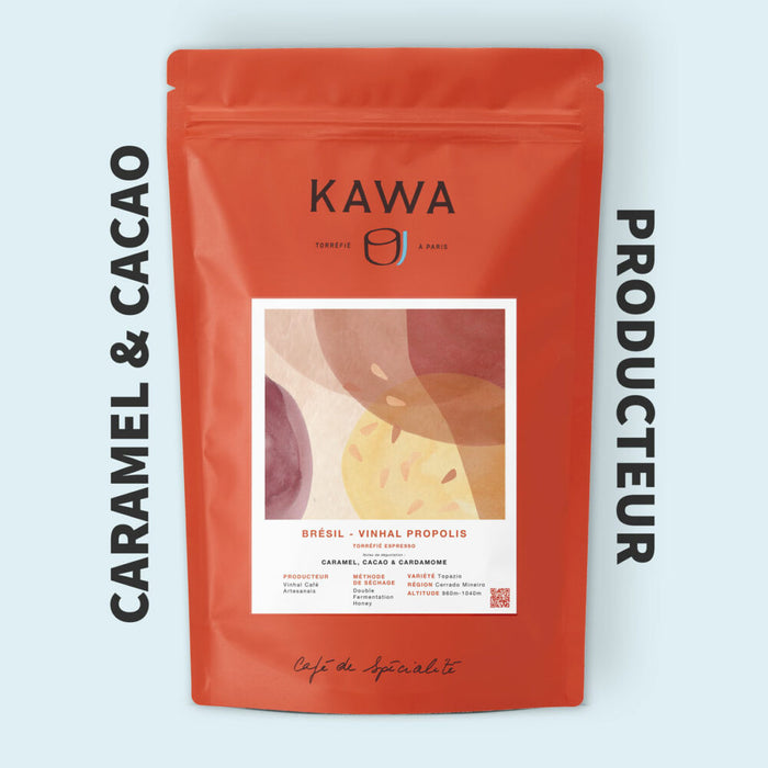 Kawa Roastery - Brazil Vinhal Propolis 200 g Espresso Preparation