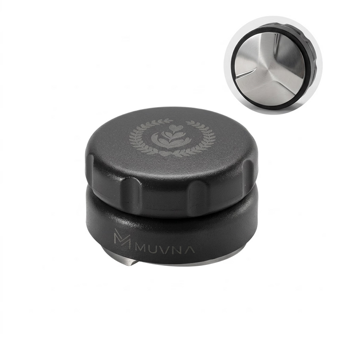 MUVNA ABS Espresso Coffee Distributor – 53mm – Black (T2066) | موزع قهوة MUVNA ABS – مقاس 53 مم – أسود
