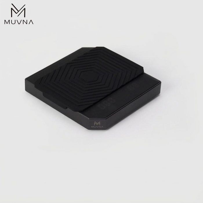 MUVNA Metal Smart Coffee Scale – Black | ميزان قهوة MUVNA Metal Smart الرقمي – أسود