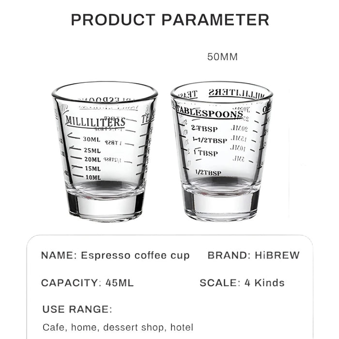 HiBrew - Espresso glass (40ml) | كوب اسبريسو (40مل)