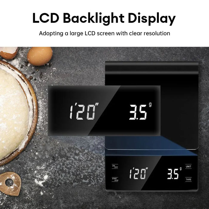 Mod - Digital Mode Scale with LED Touch Screen Timer