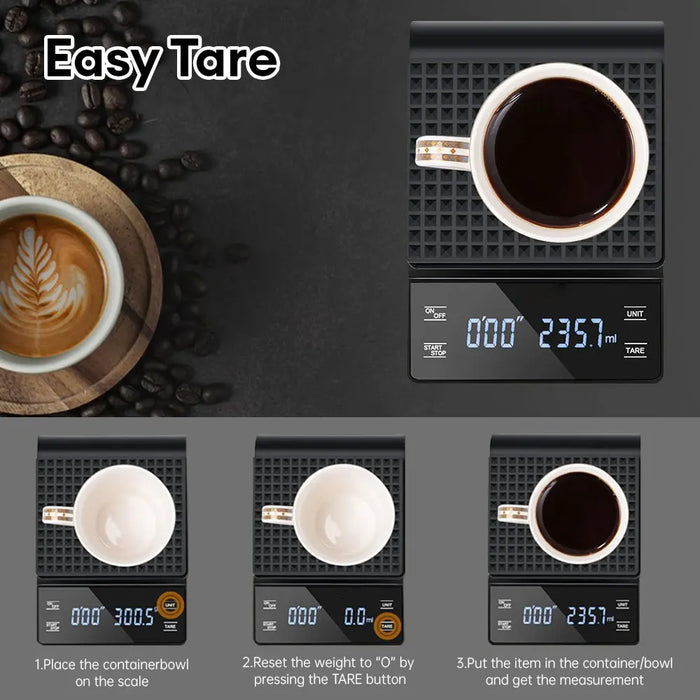 Mod - Digital Mode Scale with LED Touch Screen Timer