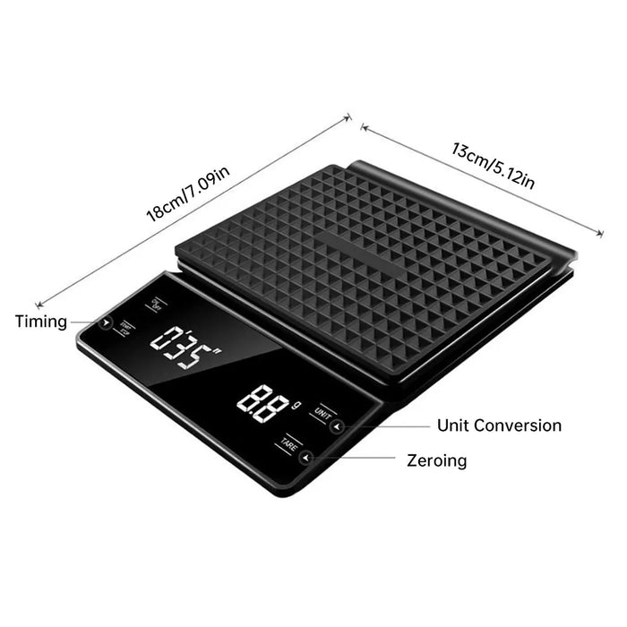Mod - Digital Mode Scale with LED Touch Screen Timer