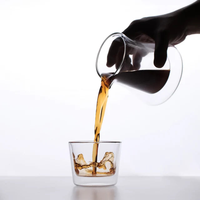 Varia FLO Dual-Wall Glass Server — 0.4L