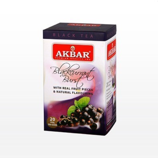 |  Akbar - Black Currant Black Tea 20 Bags