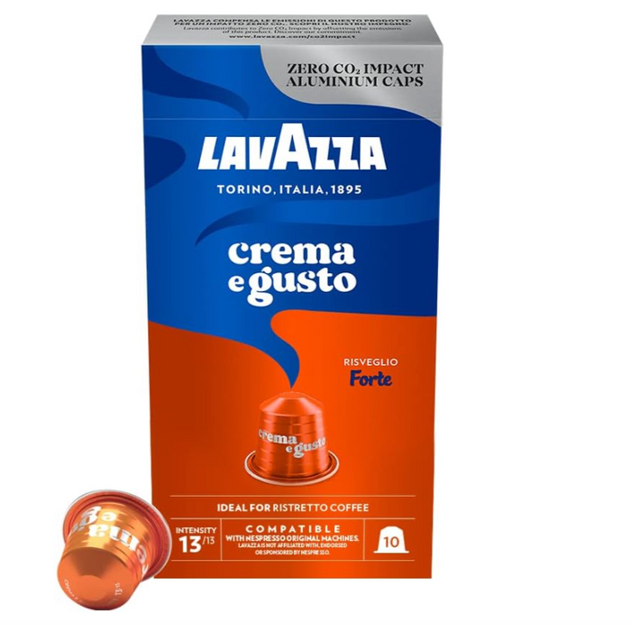 Lavazza - Nespresso Capsules Crema e gusto Forte - 10 capsules