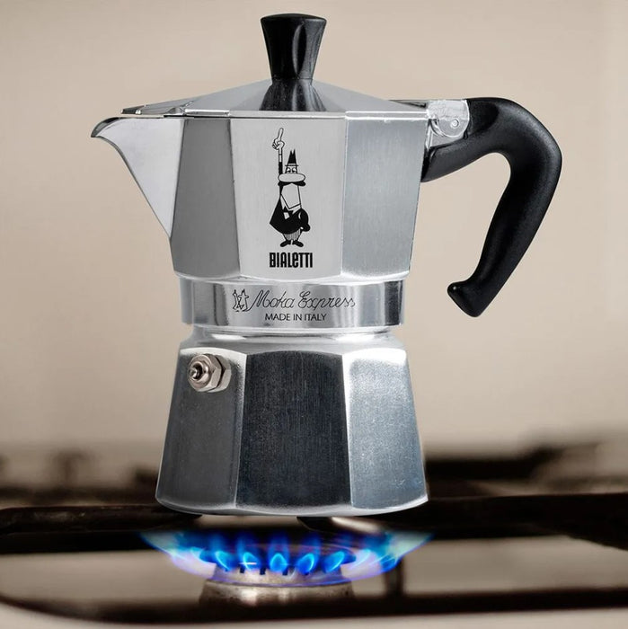 Bialetti - Moka Espresso Maker 3 Cup | بياليتي - صانعة القهوة الايطالية 3 كوب