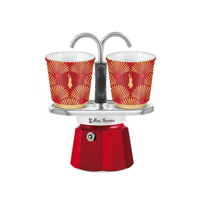 Bialetti - Double mini set Express | بياليتي - مجموعة صلنعة القهوة الايطالية ×2