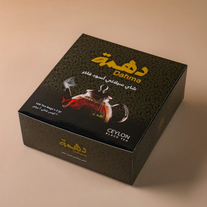 دهمة - شاي أسود فاخر 100 كيس | Dahma - Premium Black Tea 100 Bags