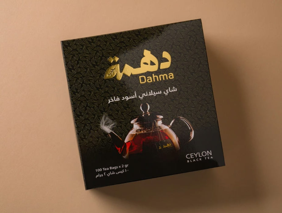 دهمة - شاي أسود فاخر 100 كيس | Dahma - Premium Black Tea 100 Bags