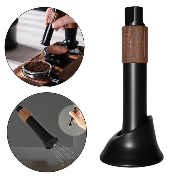 |  مفكك تكتلات بتصميم قابل للفتح مع قاعدة | coffee stirring with a hinged design and base