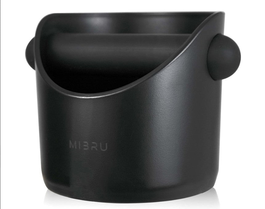 MIBRU ( KR012531 ) Coffee knock box mini - black | حاوية قهوة لون أسود – نوك بوكس صغير لركن القهوة وآلة الإسبريسو