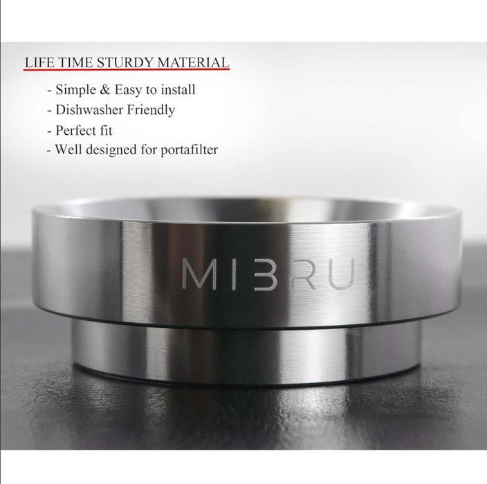 MIBRU - Coffee portafilter ring sliver 53mm | حلقة قهوة مقاس 53 مم لون فضي