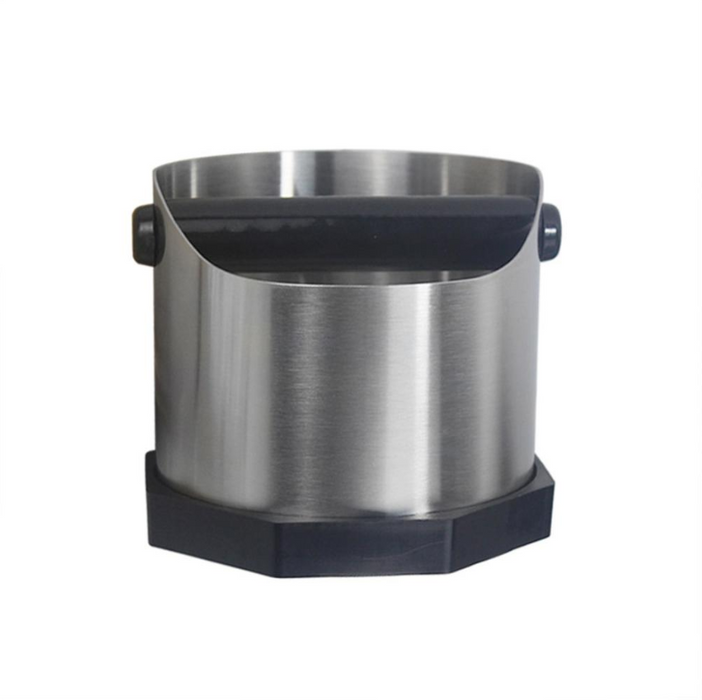 Stainless Steel Espresso Knock Box | نوك بكس بقايا قهوةالاسبريسو من الاستانليس ستيل
