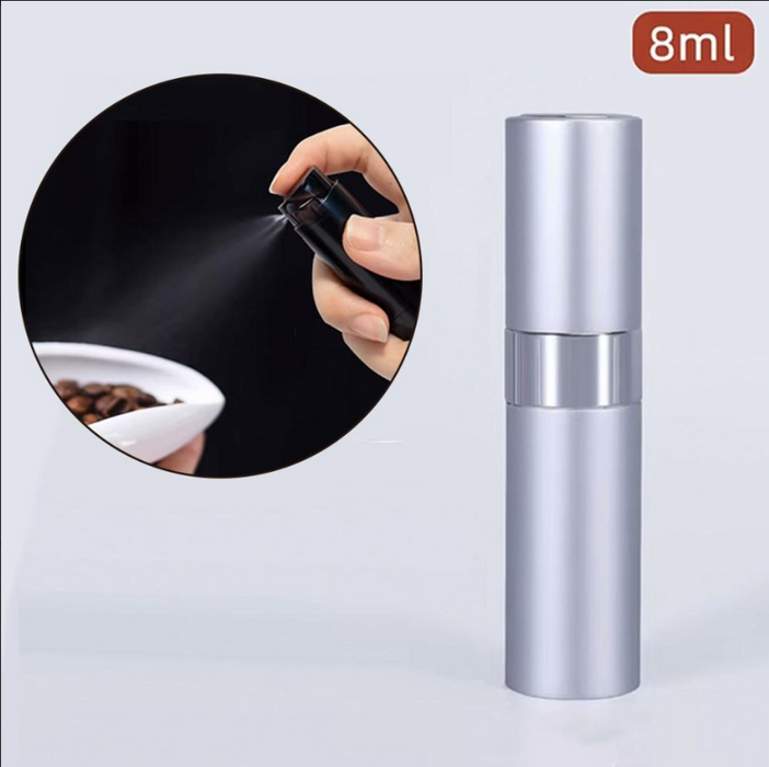Refillable RDT Coffee Bean Spray – Silver | بخاخ RDT لترطيب حبوب القهوة قابل لإعادة التعبئة – فضي