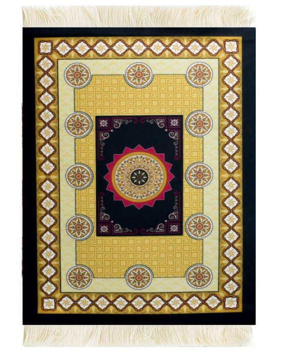 Carpet-shaped coffee coaster, 18 x 23 cm | كوستر قهوة بشكل سجاد 18×23 سم kr014719