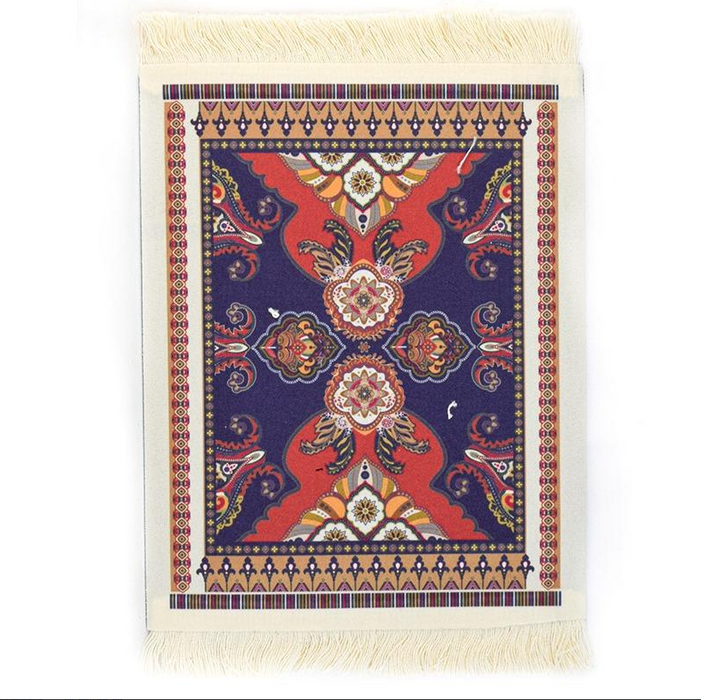 Carpet-shaped coffee coaster, 18 x 23 cm | كوستر قهوة بشكل سجاد 18×23 سم kr014753