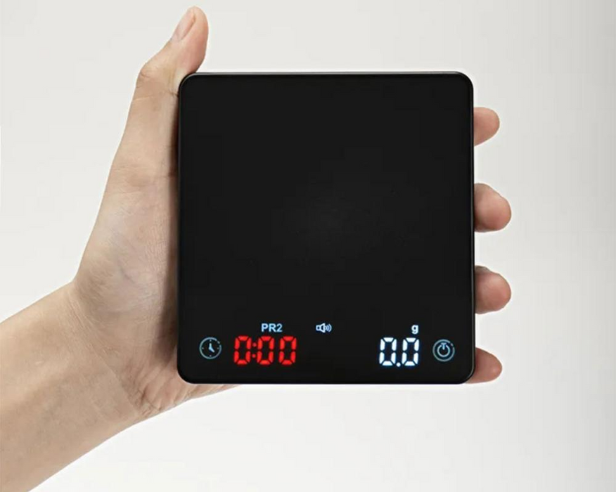 Mini smart coffee scale |  ميزان قهوة ذكي صغير