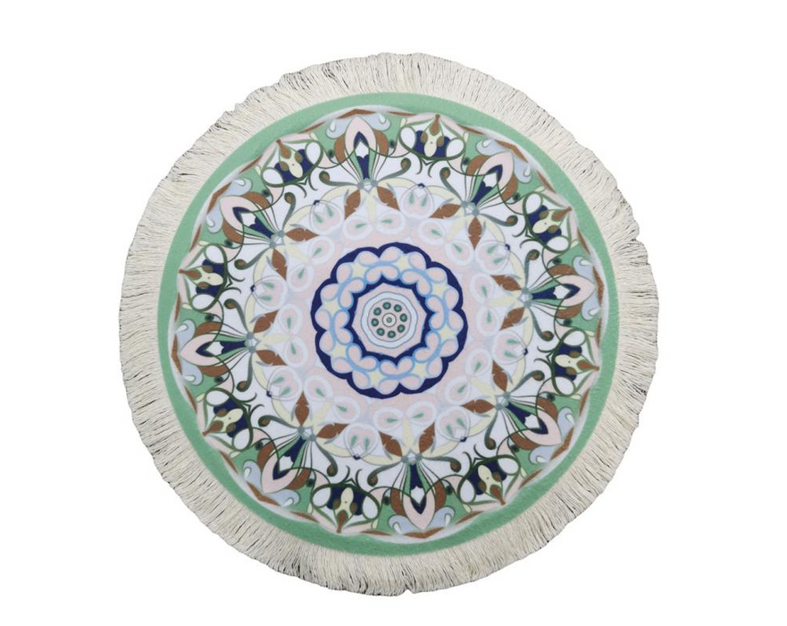 Round Coffee Coaster 21cm |  كوستر قهوة بشكل دائري 21 سم (KR016129)