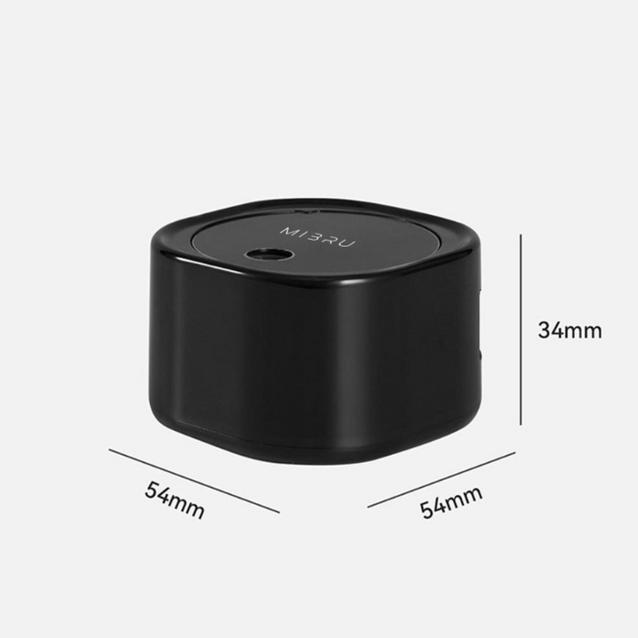 MIBRU - 30ml Rechargeable Nano Coffee Bean Sprayer (RDT) with Magnetic Base (white) |ابيض)- مايبروا -بخاخ حبوب القهوة نانو كهربائي 30 مل قابل لإعادة الشحن مع قاعدة مغناطيسية)
