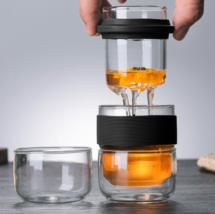 Tea & Herbal Infuser Cup with Carrying Bag