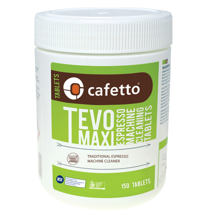 Cafetto - TEVO® MAXI Espresso Machine Cleaning 150 Tablets
