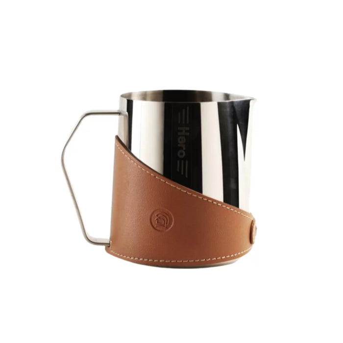 Hero - leather pitcher 340 ml | هيرو - ابريق الحليب مع الجلد 340 مل