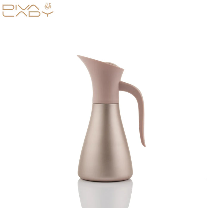 Diva Lady - Ghazalah Pot 600 ml Rose Gold | ديفا ليدي - مطارة الغزالة 600 مل روز جولد