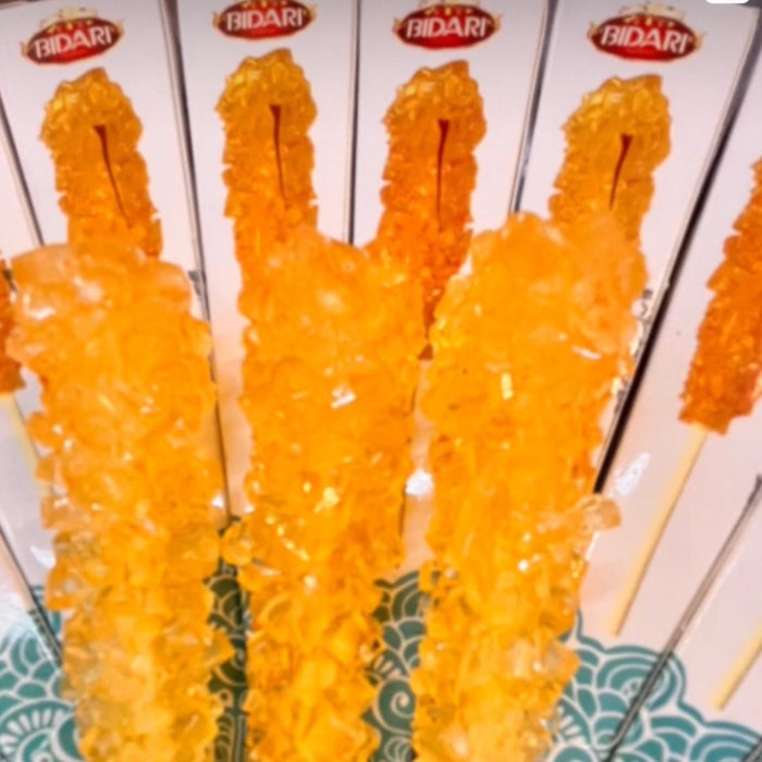 |  Bidari - Rock Candy Sticks with Saffron Single Package