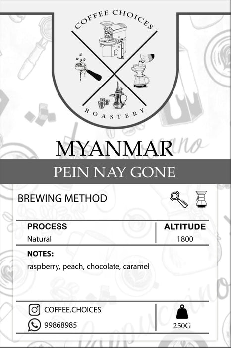 Coffee Choices - Myanmar Pein Nay Gone 250 g Filter & Espresso Preparation