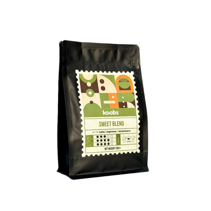 KOOBS - Sweet Blend Latte/Espresso/Americano Medium Roast 250g