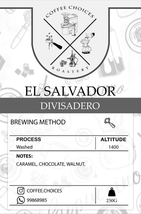 Coffee Choices - El Salvador Divisadero 250 g Espresso Preparation