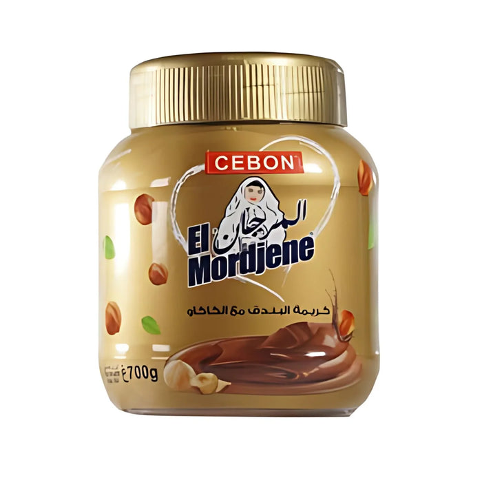El Mordjene - Chocolate Cream with Hazelnut 700 g | المرجان - كريمة الكاكاو بالبندق 700 جرام