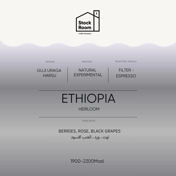 Stockroom - Ethiopia Guji Uraga Harsu – 250g (Espresso & Filter)