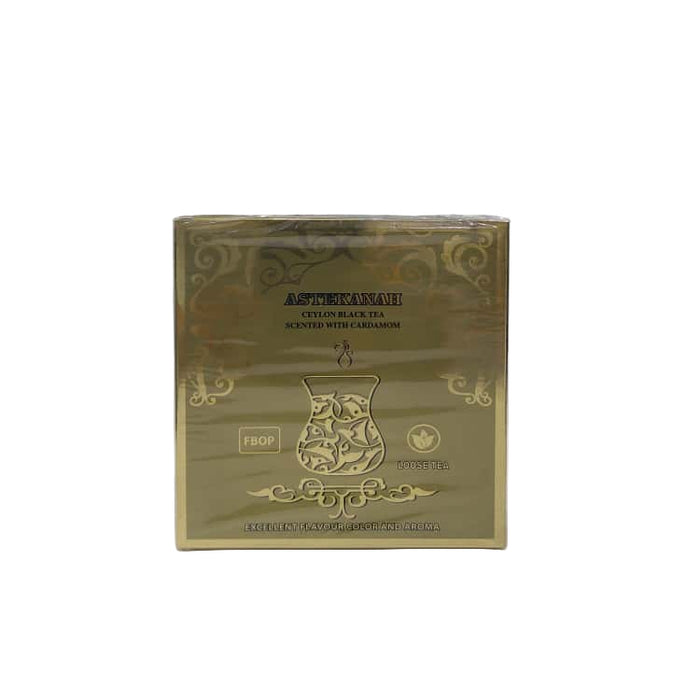 Astekanah Tea - Black Tea with Cardamom 150 g FBOP | FBOP شاي استكانة - شاي أسود بالهيل 150 جرام