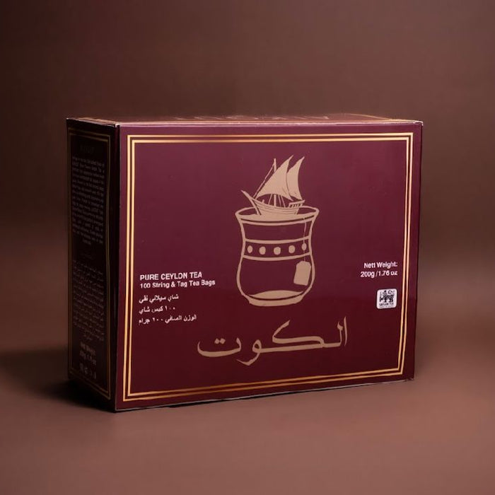 الكوت - شاي سيلاني نقي ١٠٠ كياس ٢٠٠ جرام