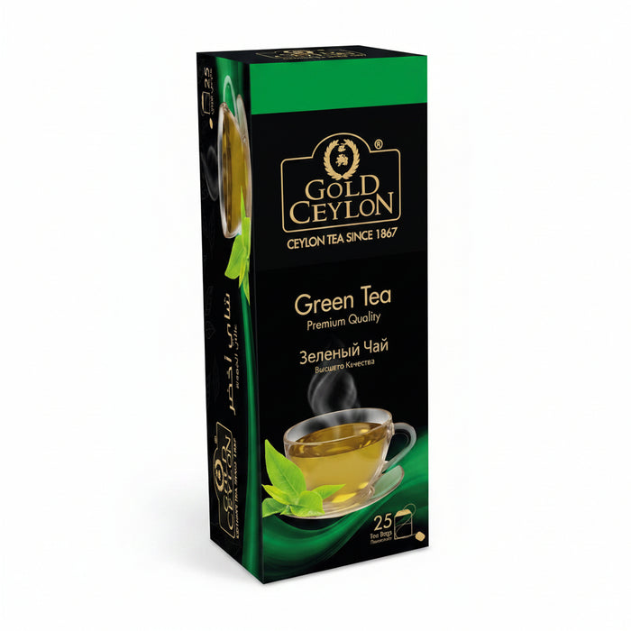 Gold Ceylon - Green tea premium quality  25 bags