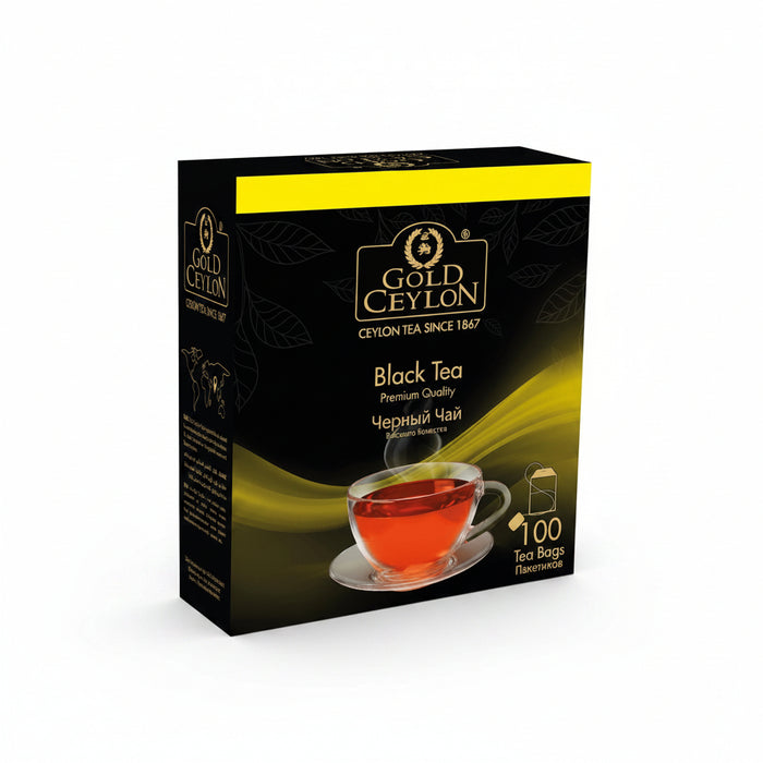 Gold Ceylon - Black tea premium quality 100 bags