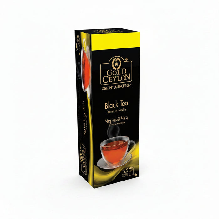 Gold Ceylon - black tea  premium quality  25 bags