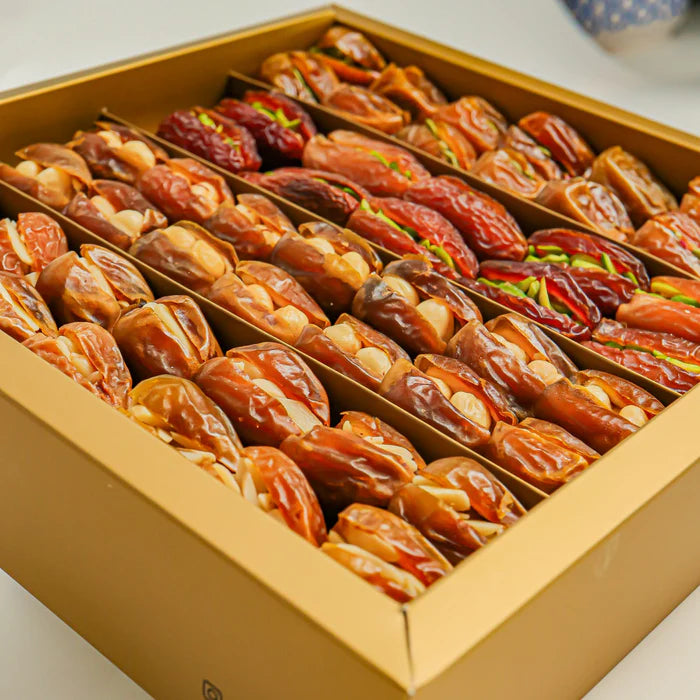 Qetaf - Selection of luxurious dates stuffed with nuts and butter No 2