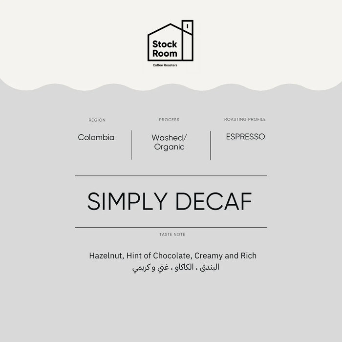 Simply Decaf Organic Espresso 250 g