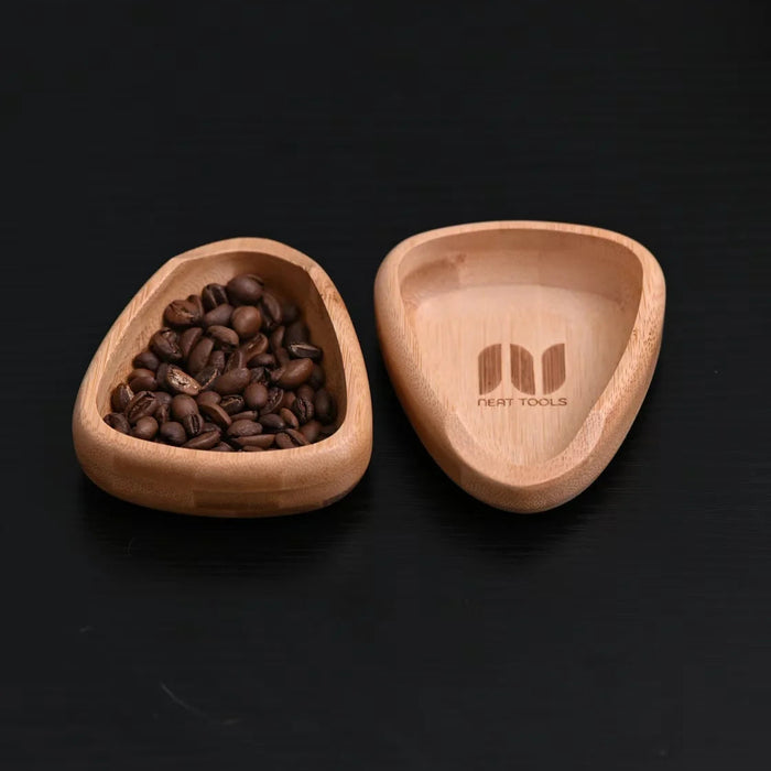 Neat tools  - wooden coffee bean measuring dish | صحن نيت الخشبي لقياس حبوب البن- نيت تولز