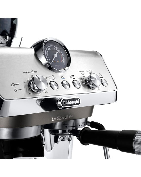 De'Longhi - La Specialista Arte Evo Espresso Coffee Machine 15 Bar 1.7L Silver