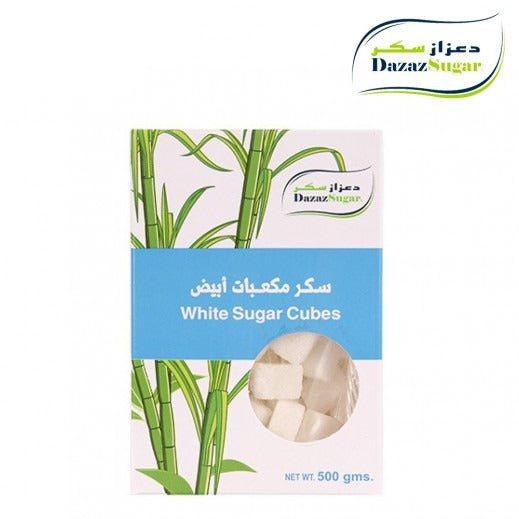 دعزاز سكر - سكر مكعبات أبيض 200 حبة  |  Dazaz Sugar - White Sugar Cubes 200 Pcs
