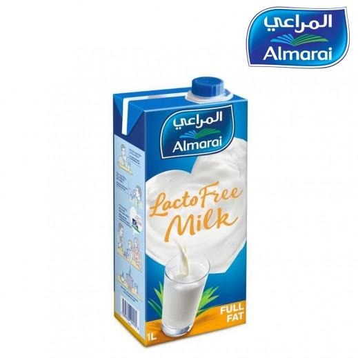 AlMarai Lacto Free Full Fat Milk  1 liter | المراعي حليب خالي من اللاكتوز كامل الدسم  1 لتر